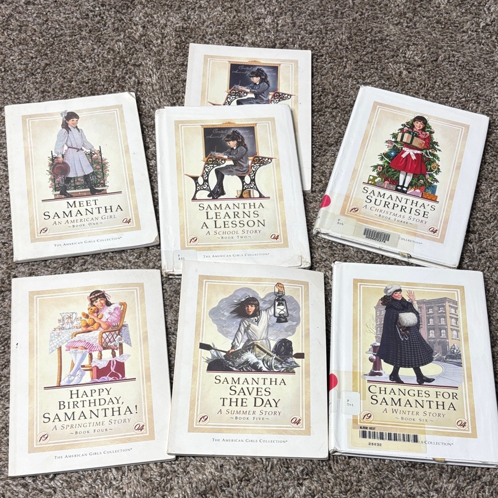 American Girl SAMANTHA book set 1-6